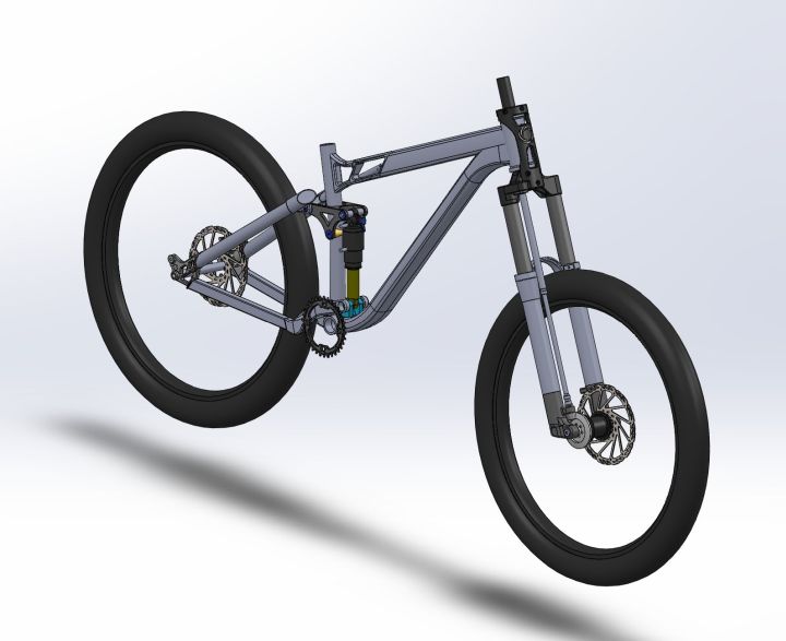 CHRISTINI AWD 29 FS two-wheel drive AWD bike